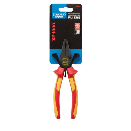 XP1000 VDE Hi-Leverage Combi Pliers, 180mm: Model No. XP1000HLCP/NT