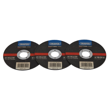 DRAPER Metal Cutting Disc, 115 x 2.5 x 22.23mm Model No. CGF8