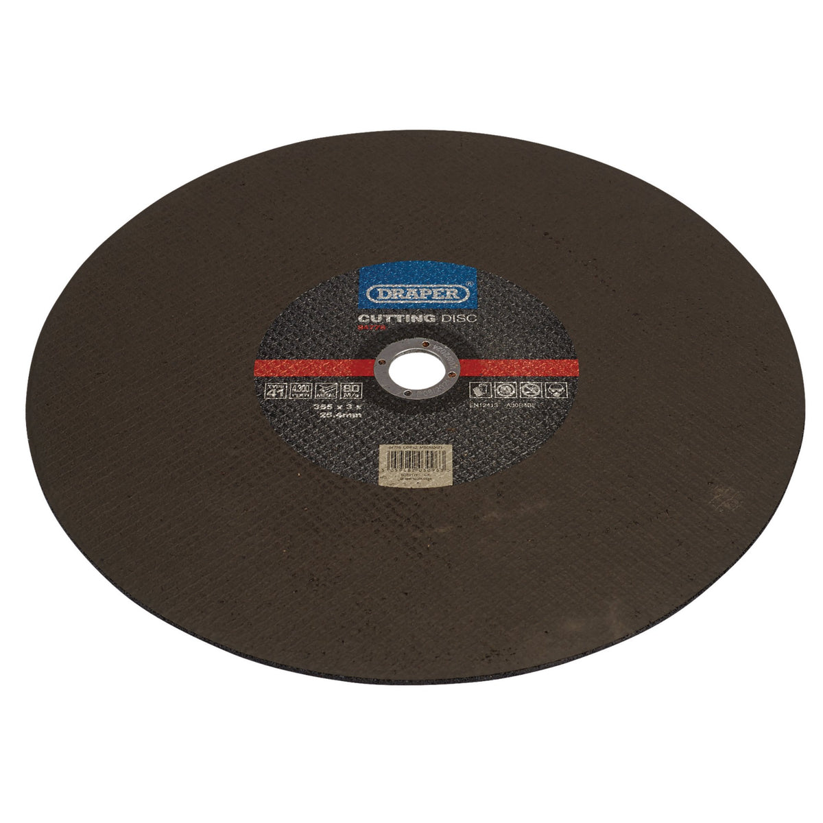 DRAPER Metal Cutting Disc, 355 x 3 x 25.4mm Model No. CGF12