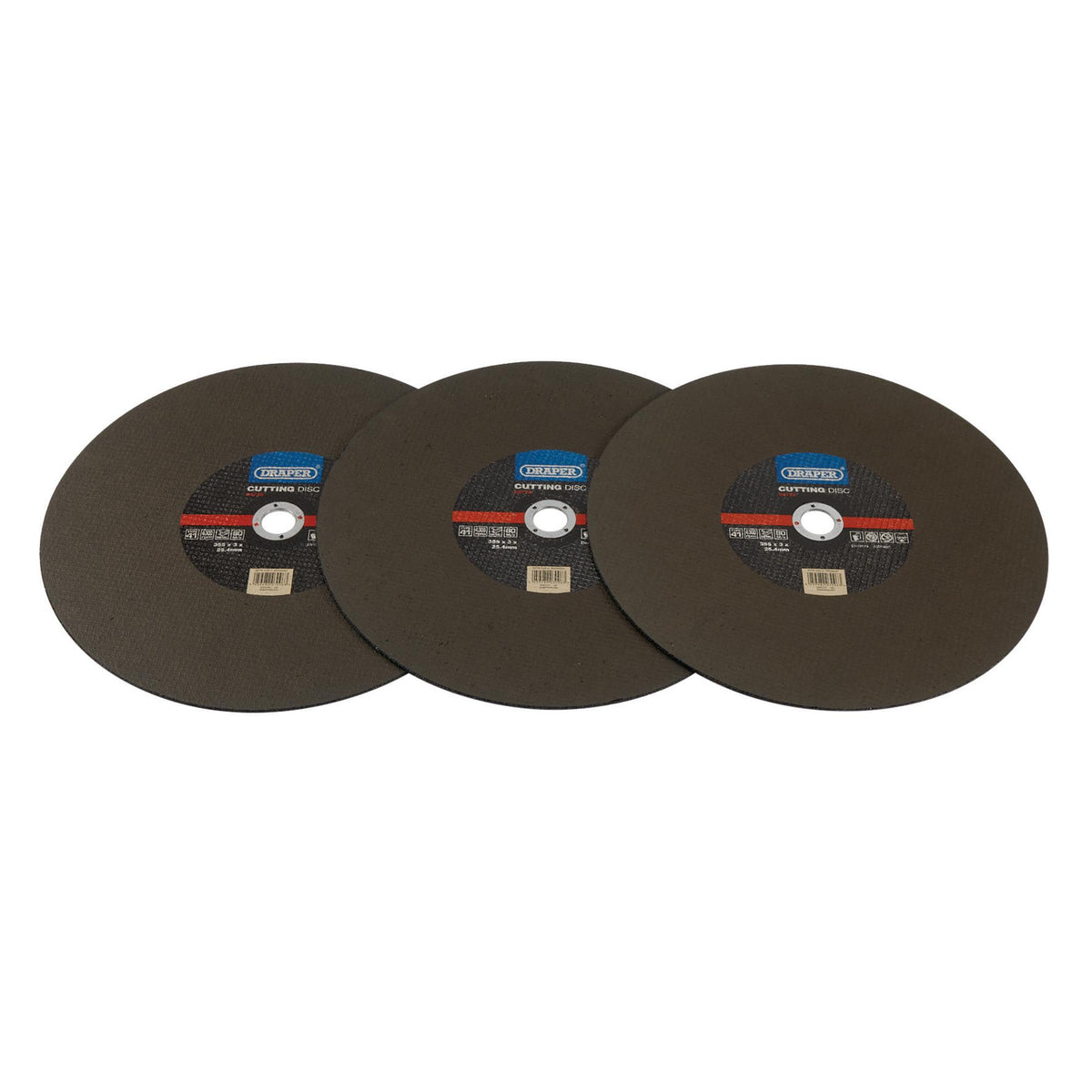 DRAPER Metal Cutting Disc, 355 x 3 x 25.4mm Model No. CGF12