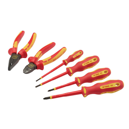 XP1000 VDE Screwdriver and Pliers Set (6 Piece): Model No. XP1000/TK1