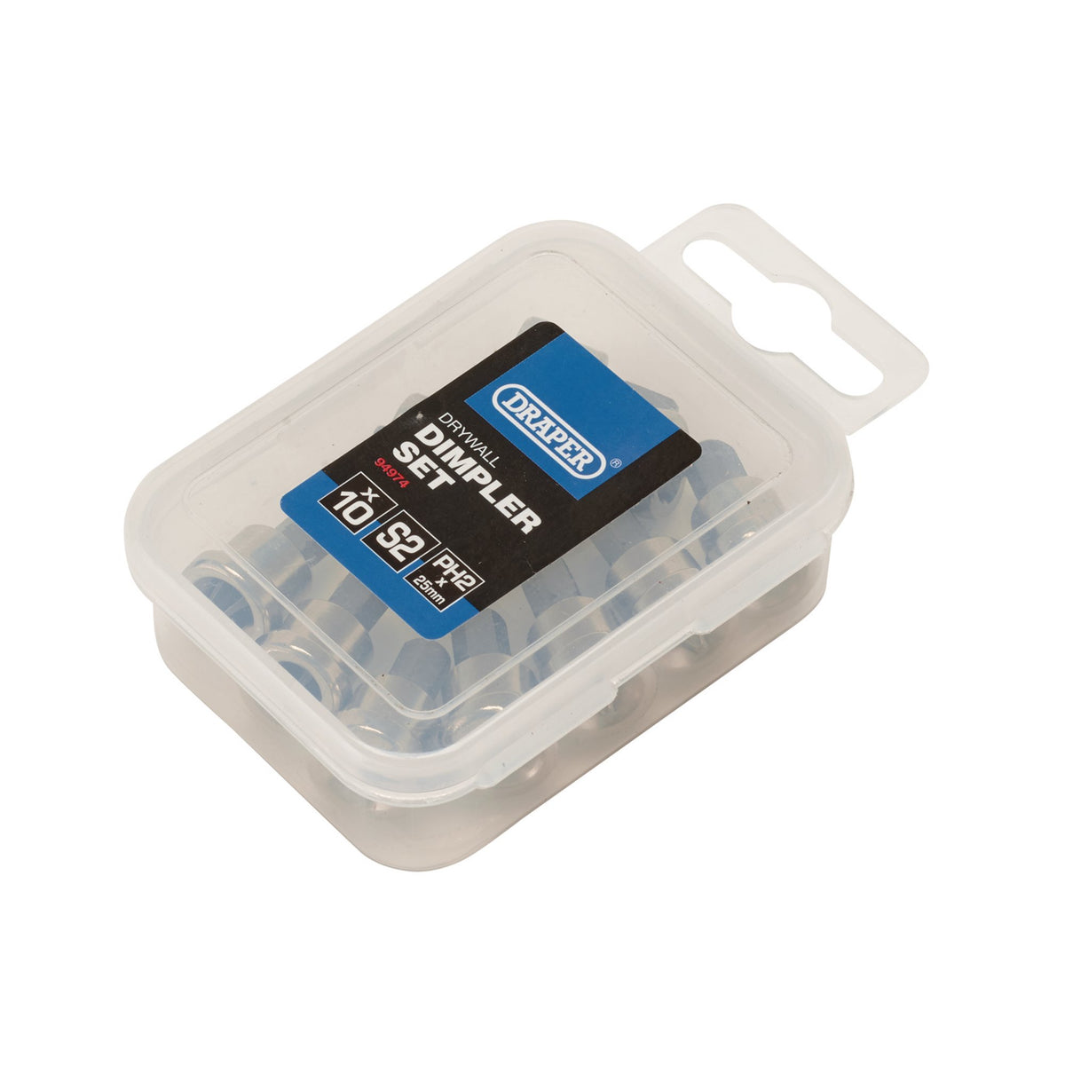 Drywall Dimpler Set, PH2 x 25mm (10 Piece): Model No. PH2DIMP/B