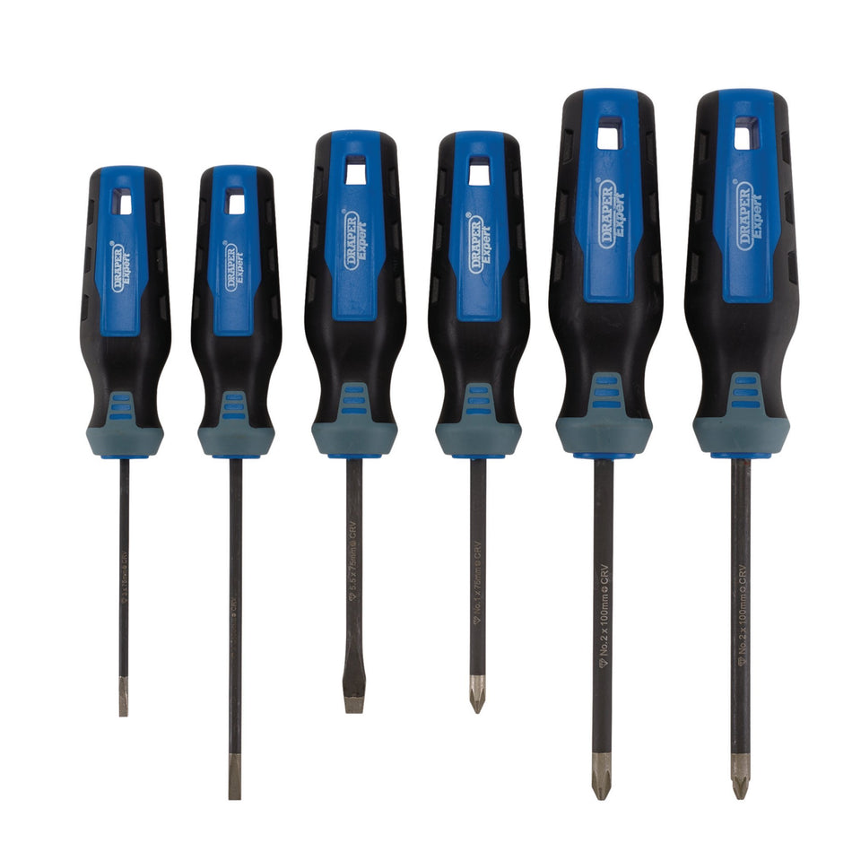 Draper Expert Diamond Tipped Screwdriver Set (6 Piece) : Model No. 997/6