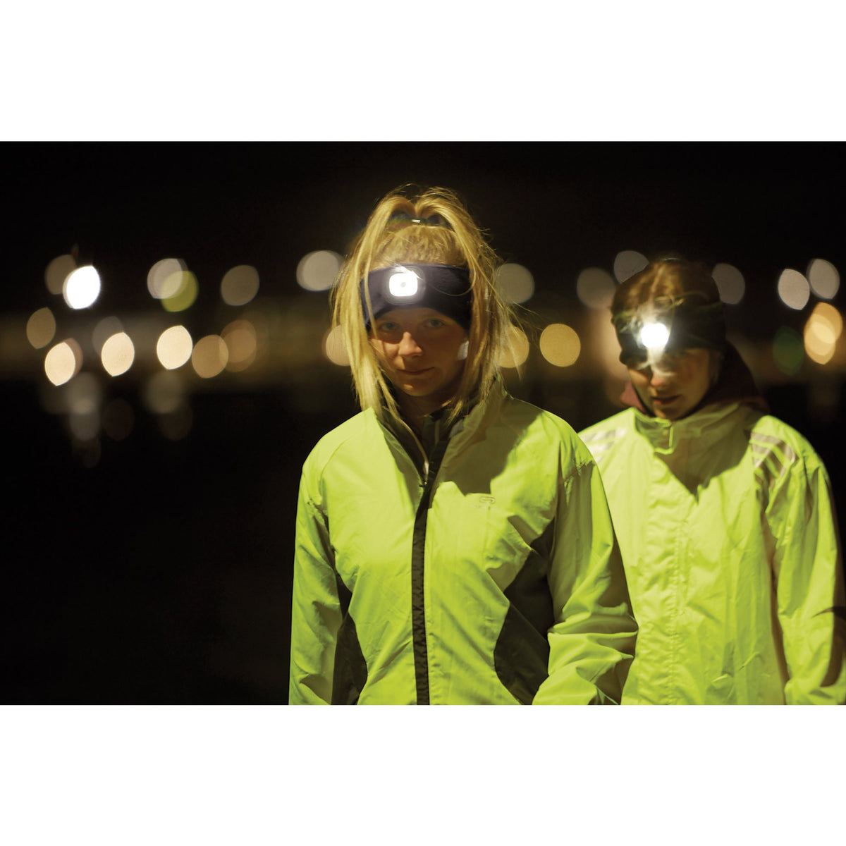 Headband with USB Rechargeable LED Torch, 1W, Black, One Size: Model No. HBT-BL