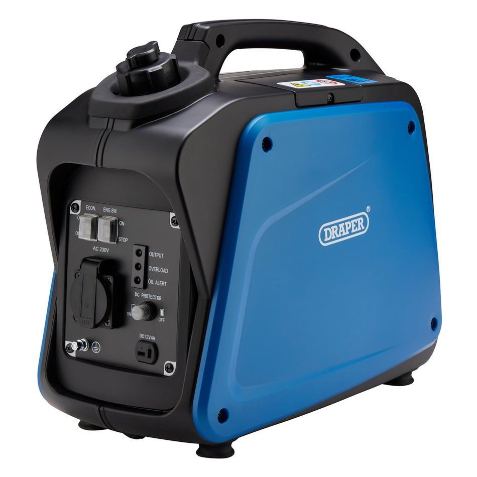Petrol Inverter Generator, 1000W: Model No. DGI1200DI