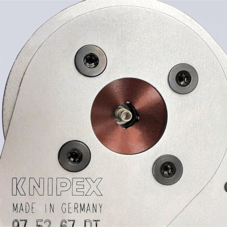 KNIPEX 97 52 67 DT Four-Mandrel Crimping Pliers for DT contacts, 230 mm : Model No. 97 52 67 DT
