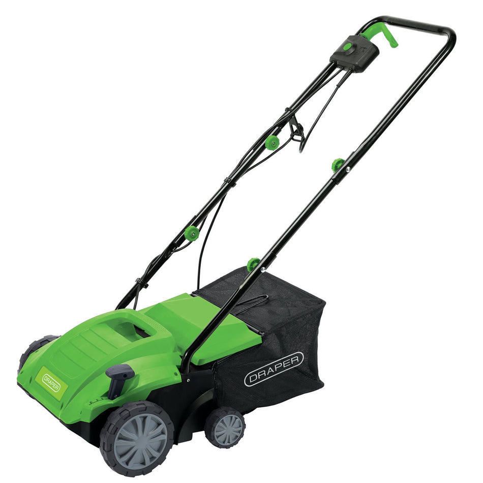 230V Lawn Aerator/Scarifier, 320mm: Model No. GLAS1500D