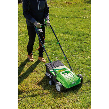 230V Lawn Aerator/Scarifier, 320mm: Model No. GLAS1500D