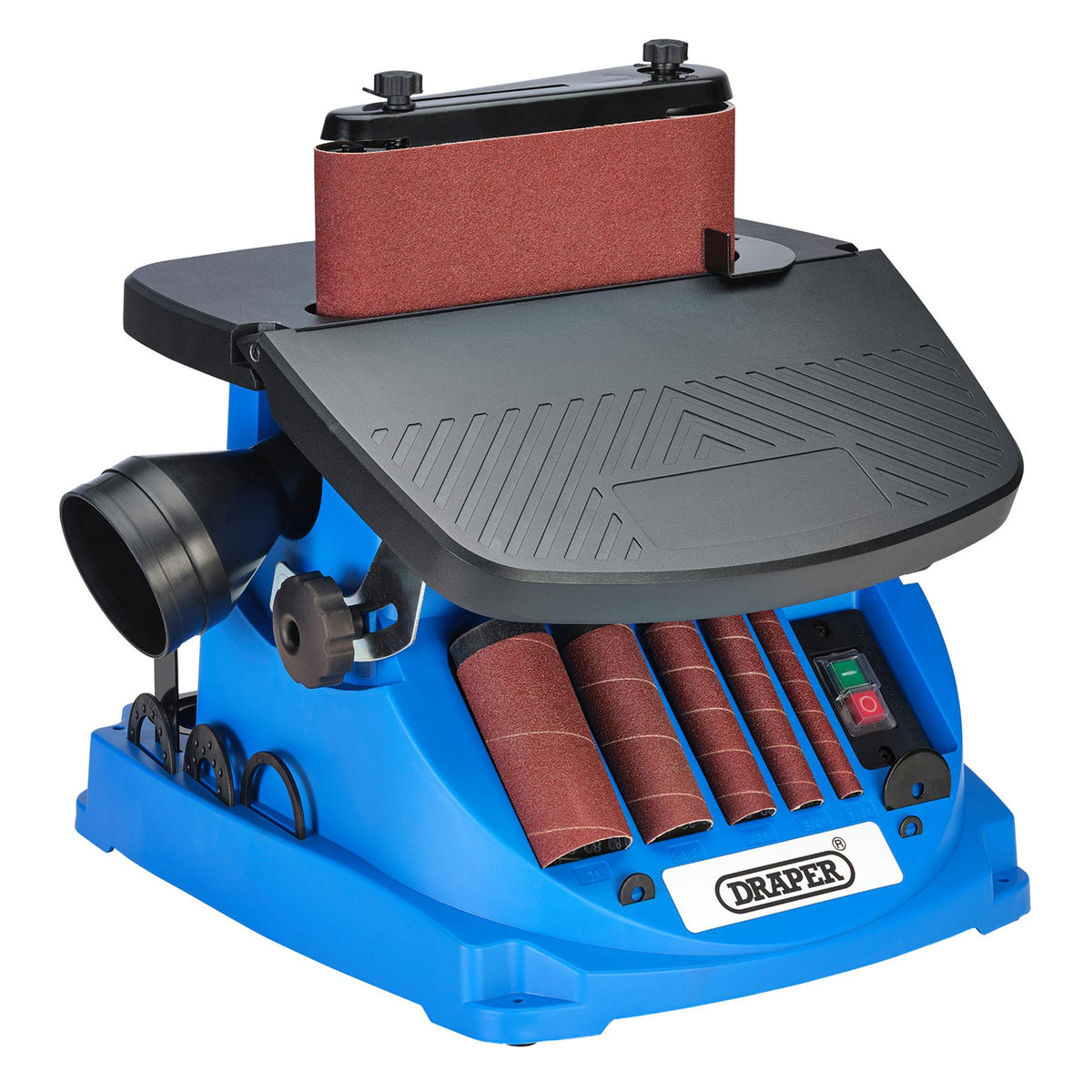 230V Oscillating Spindle and Belt Sander, 450W: Model No. OSBS450D
