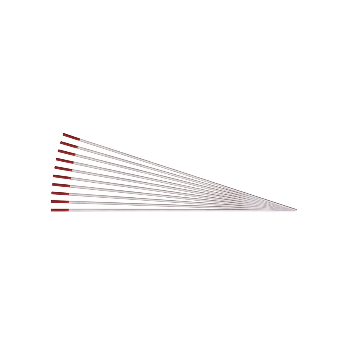 1.6mm x 150mm Thoriated Tungsten Electrodes (Pack of 10): Model No. W639/10