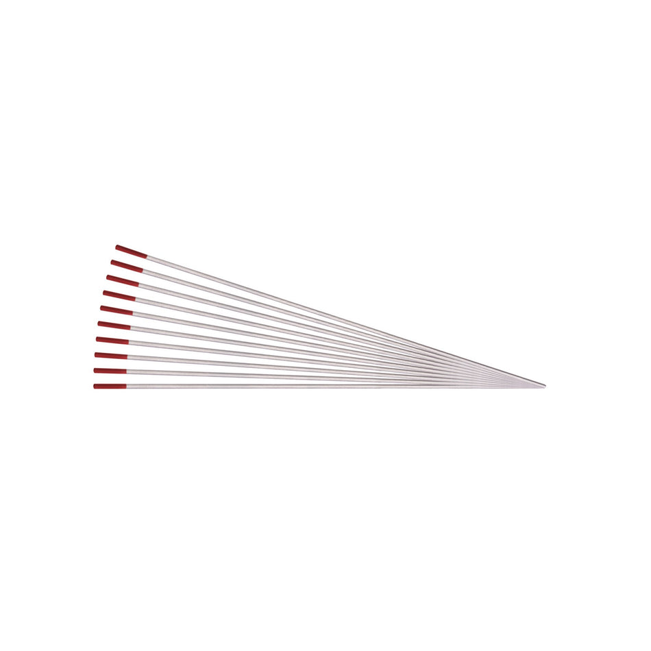 1.6mm x 150mm Thoriated Tungsten Electrodes (Pack of 10): Model No. W639/10