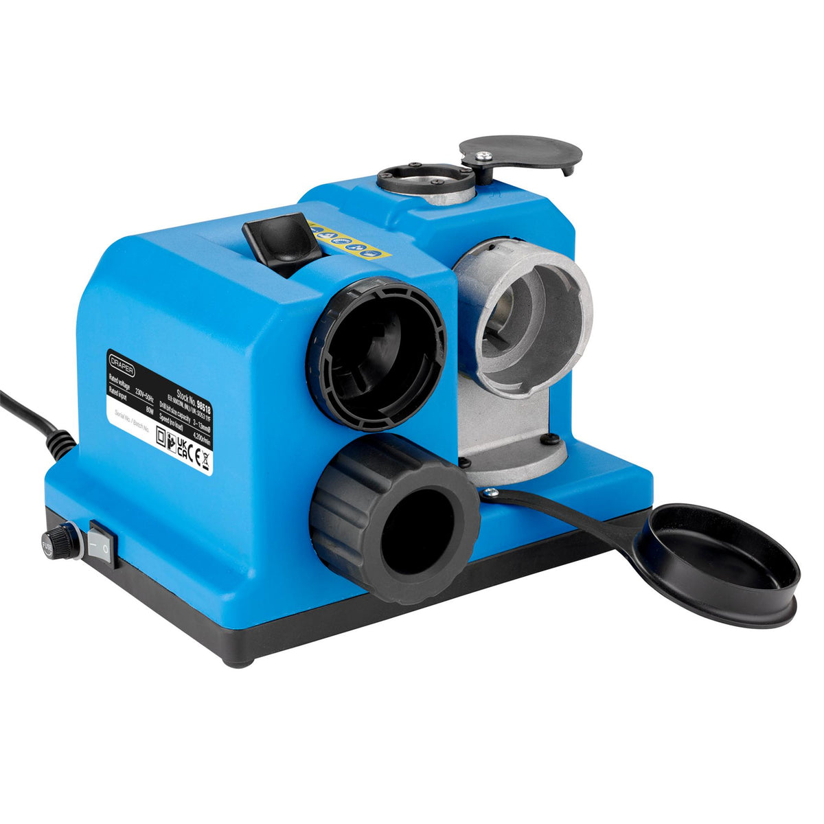 Draper Storm Force &nbsp;230V Drill Bit Sharpener, 80W : Model No. SHP-DB