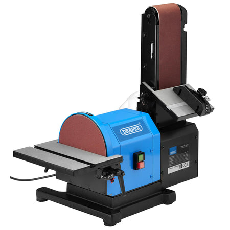 230V Belt, 100mm and Disc Sander, 200mm, 500W: Model No. BDS500D.