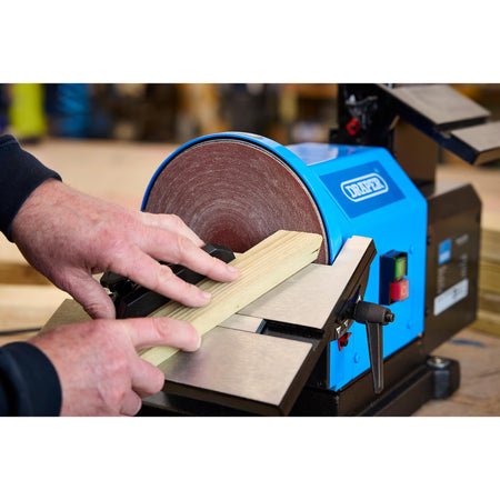 230V Belt, 100mm and Disc Sander, 200mm, 500W: Model No. BDS500D.