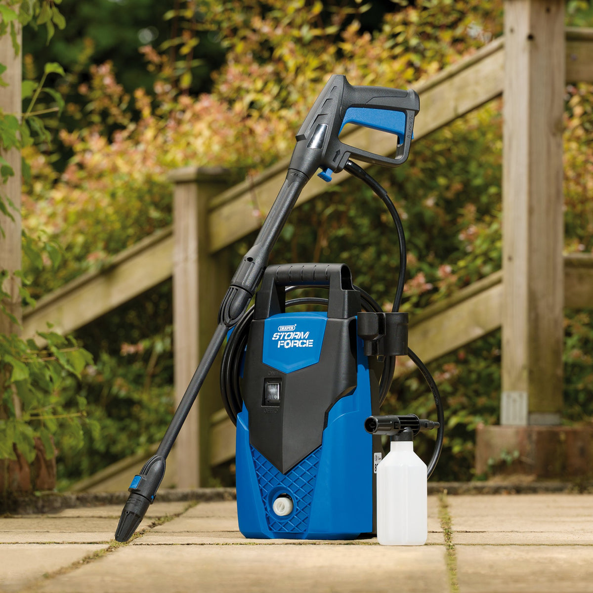 Draper 1400W Pressure Washer (105bar) Model No. PW1400/70SF
