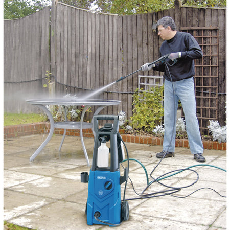 Draper 1600W Pressure Washer (135bar) Model No. PW1600/90D