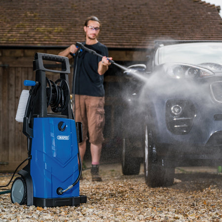 Draper 2200W Pressure Washer (165bar) Model No. PW2200/110D