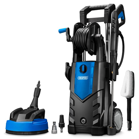 Draper 2100W Pressure Washer (165bar) Model No. PW2100I/110D