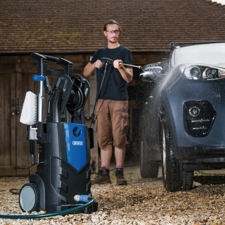 Draper 2100W Pressure Washer (165bar) Model No. PW2100I/110D