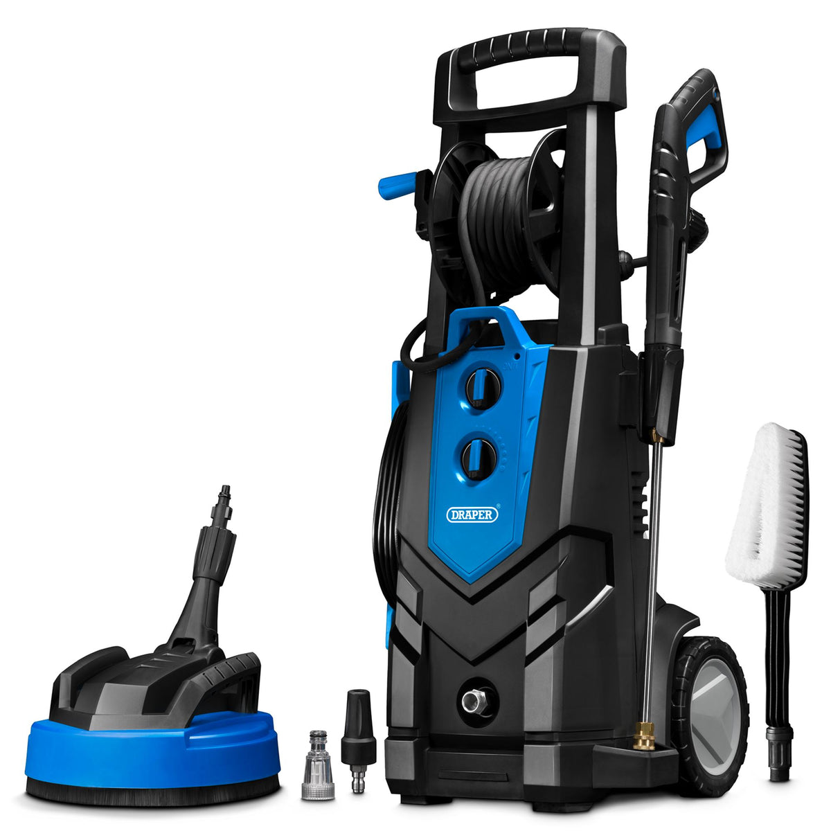 Draper 2500W Pressure Washer (195bar) Model No. PW2500I/130D