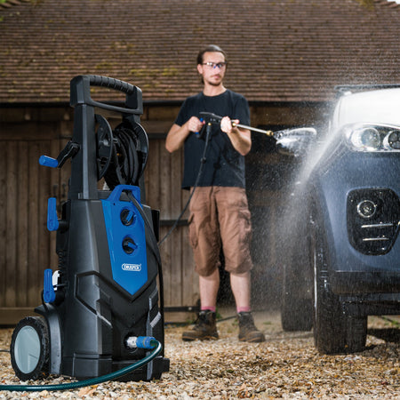 Draper 2500W Pressure Washer (195bar) Model No. PW2500I/130D