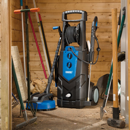 Draper 2500W Pressure Washer (195bar) Model No. PW2500I/130D