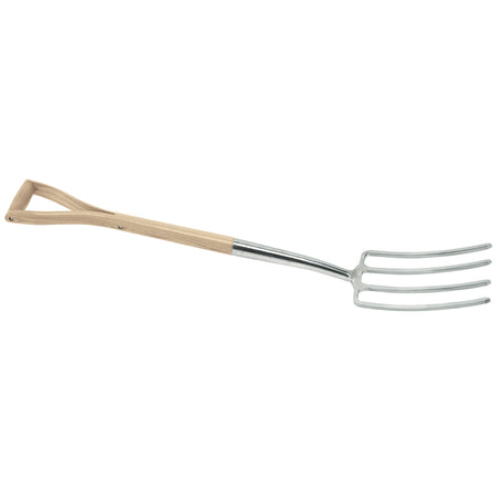 Draper Heritage Stainless Steel Digging Fork with Ash Handle: Model No. DDFG/L