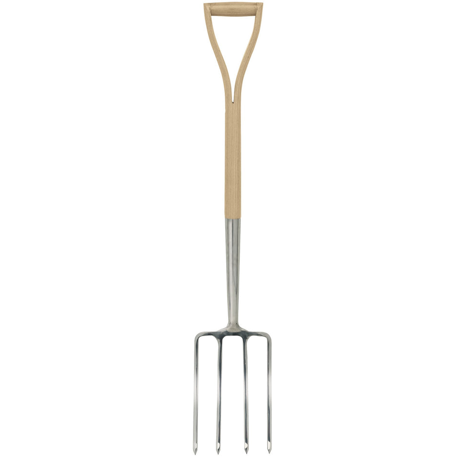 Draper Heritage Stainless Steel Digging Fork with Ash Handle: Model No. DDFG/L