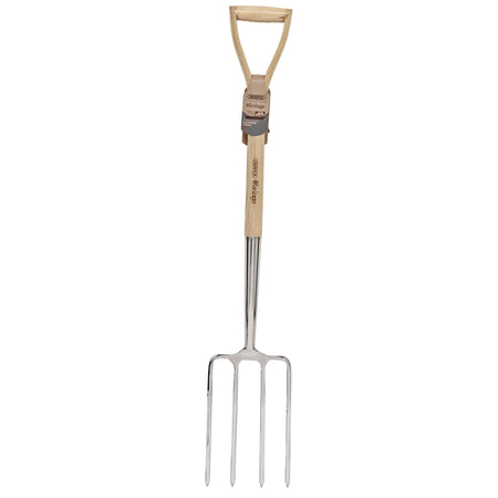 Draper Heritage Stainless Steel Digging Fork with Ash Handle: Model No. DDFG/L