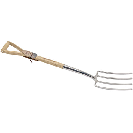 Draper Heritage Stainless Steel Digging Fork with Ash Handle: Model No. DDFG/L