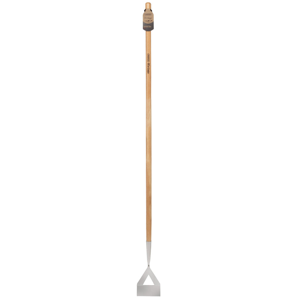Draper Heritage Stainless Steel Dutch Hoe with Ash Handle: Model No. DDHG/L