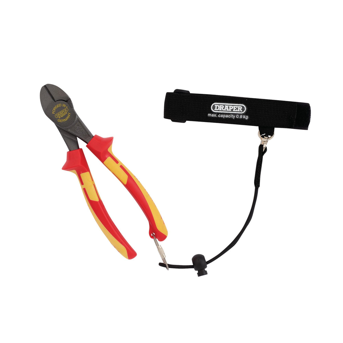 XP1000 VDE Hi-Leverage Side Cutter, 180mm, Tethered: Model No. XP1000HLSC