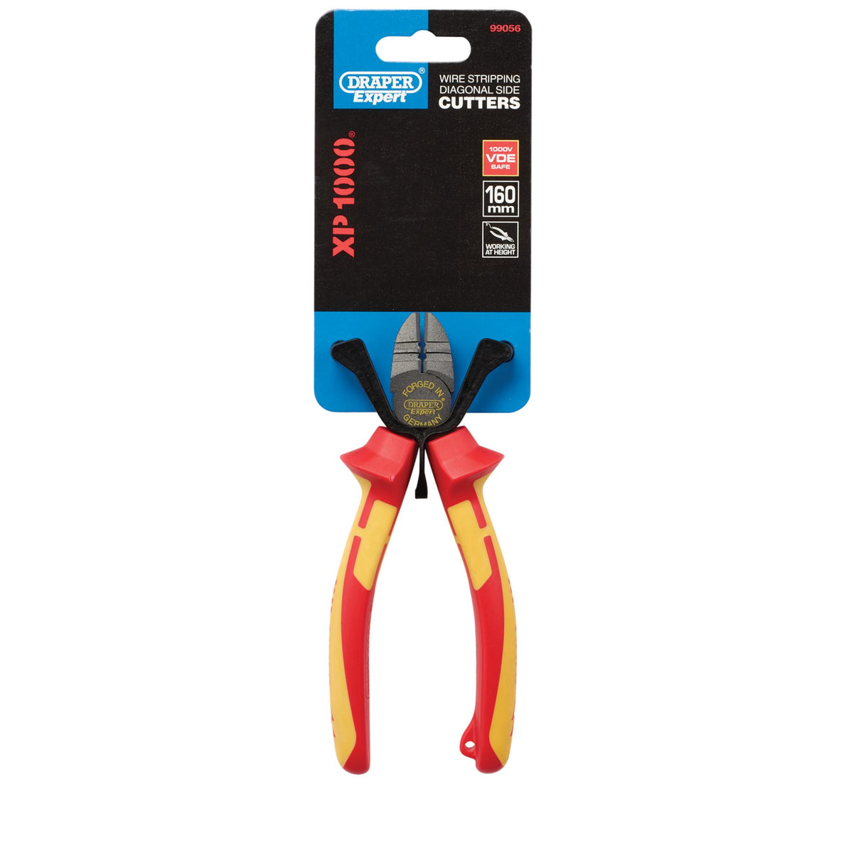 XP1000 VDE Side Cutter/Stripper, 160mm, Tethered: Model No. XP1000SCST