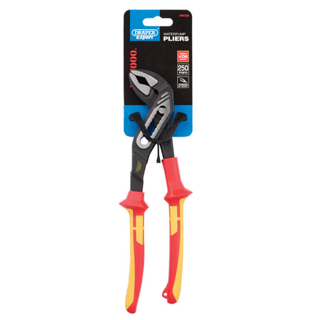 XP1000 VDE Water Pump Pliers, 250mm, Tethered: Model No. XP1000WP