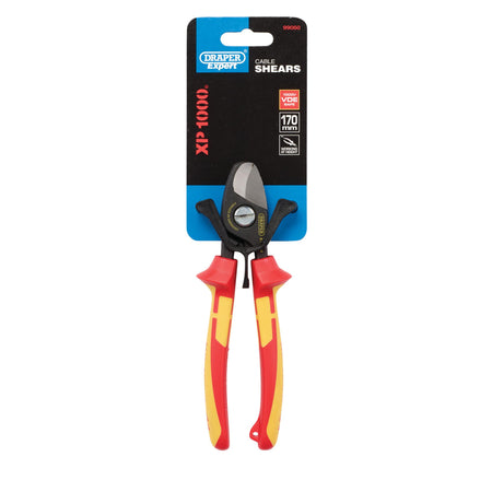 XP1000 VDE Cable Shears, 170mm, Tethered: Model No. XP1000CS