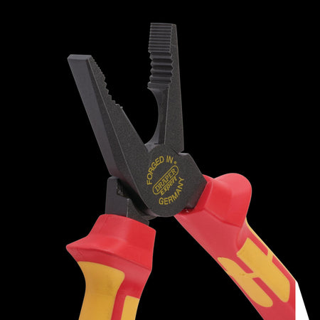 XP1000 VDE Hi-Leverage Combination Pliers, 200mm, Tethered: Model No. XP1000HLCP
