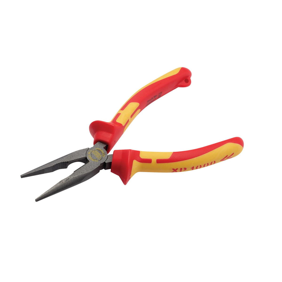 XP1000 VDE Long Nose Pliers, 160mm, Tethered: Model No. XP1000LN