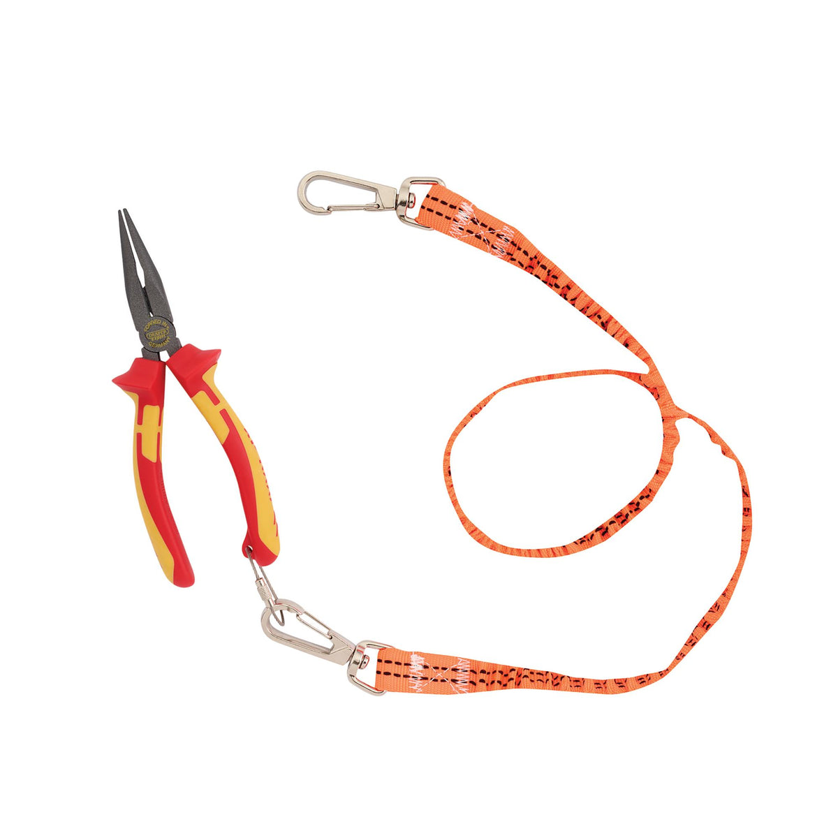 XP1000 VDE Long Nose Pliers, 160mm, Tethered: Model No. XP1000LN