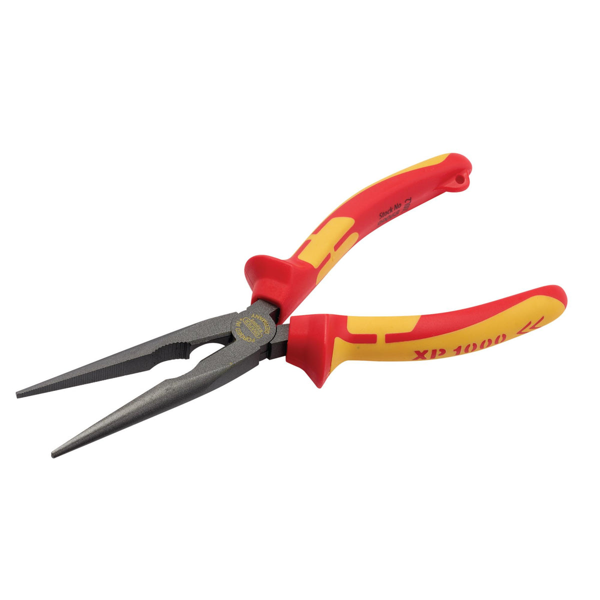 XP1000 VDE Long Nose Pliers, 200mm, Tethered: Model No. XP1000LN