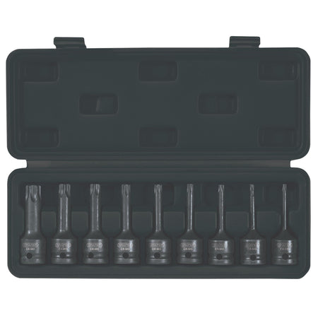 Draper 1/28221; Sq. Dr. Draper TX-STAR174; Socket Bit Set (9 Piece) Model No. 410/9/TX