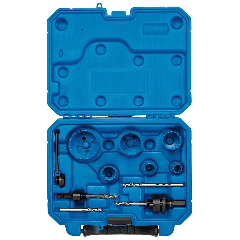 Electrician's Hole Saw Kit (12 Piece): Model No. HSE/12