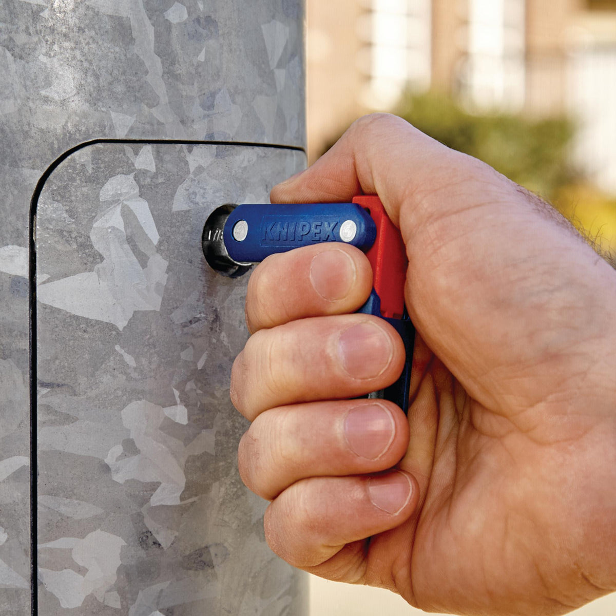 KNIPEX 00 11 06 V03 Control Cabinet Key "Double-Joint", 62 mm