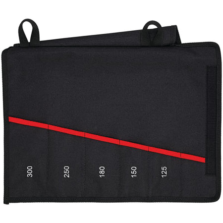 KNIPEX 00 19 55 S4 LE Roll-Up Case for Pliers Wrenches, 6 Compartments, 340mm