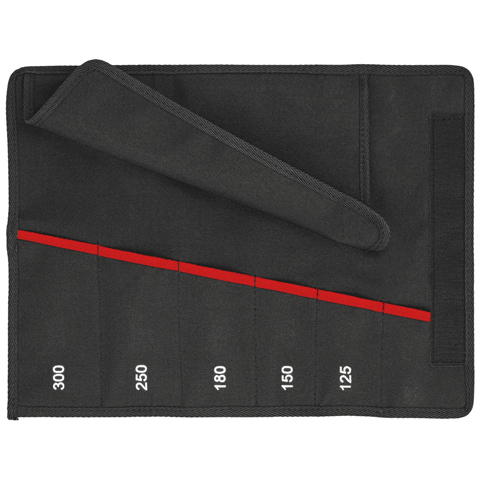 KNIPEX 00 19 55 S5 LE Tool Roll For Cobra®, Empty, 6 Compartments, 440 mm