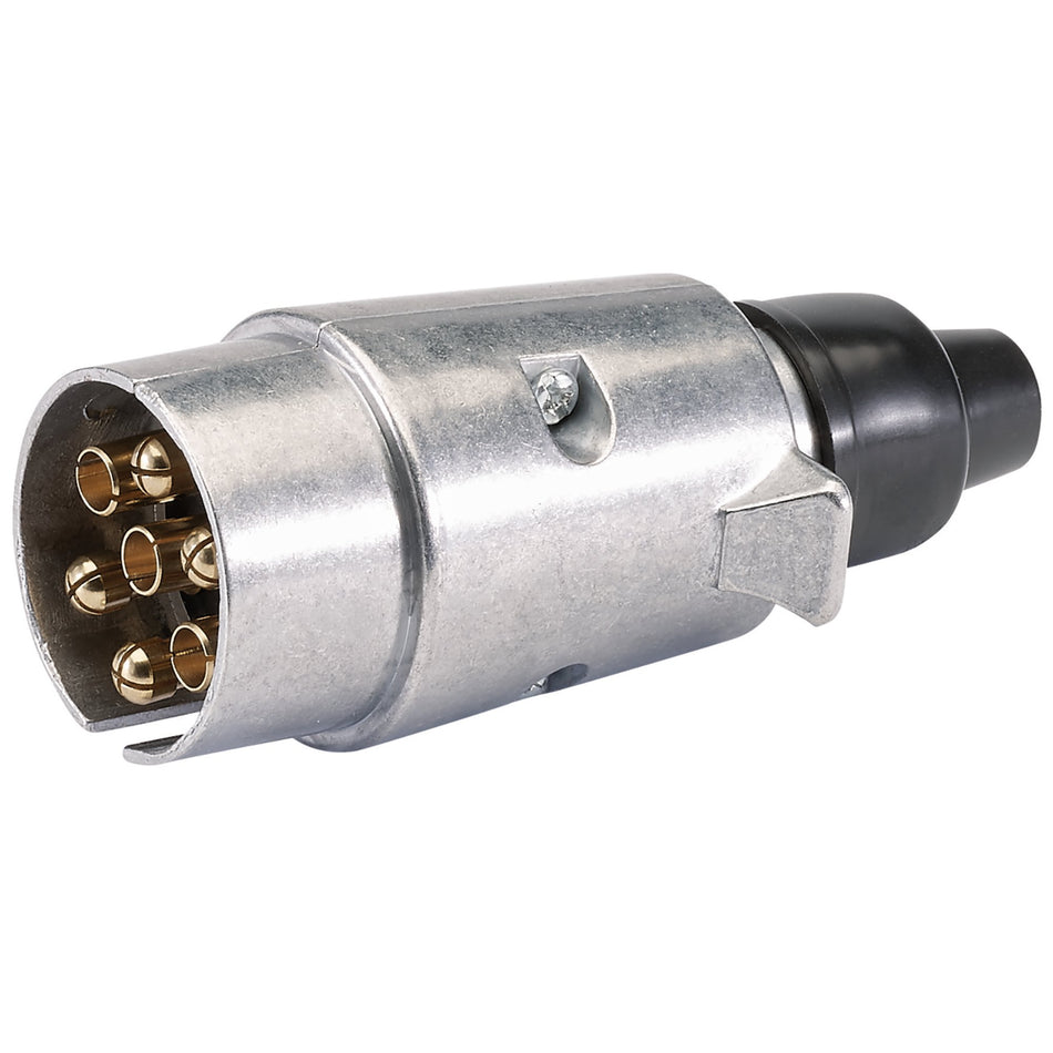 Draper 7-Pin N-Type Metal Towing Plug Model No. TT117