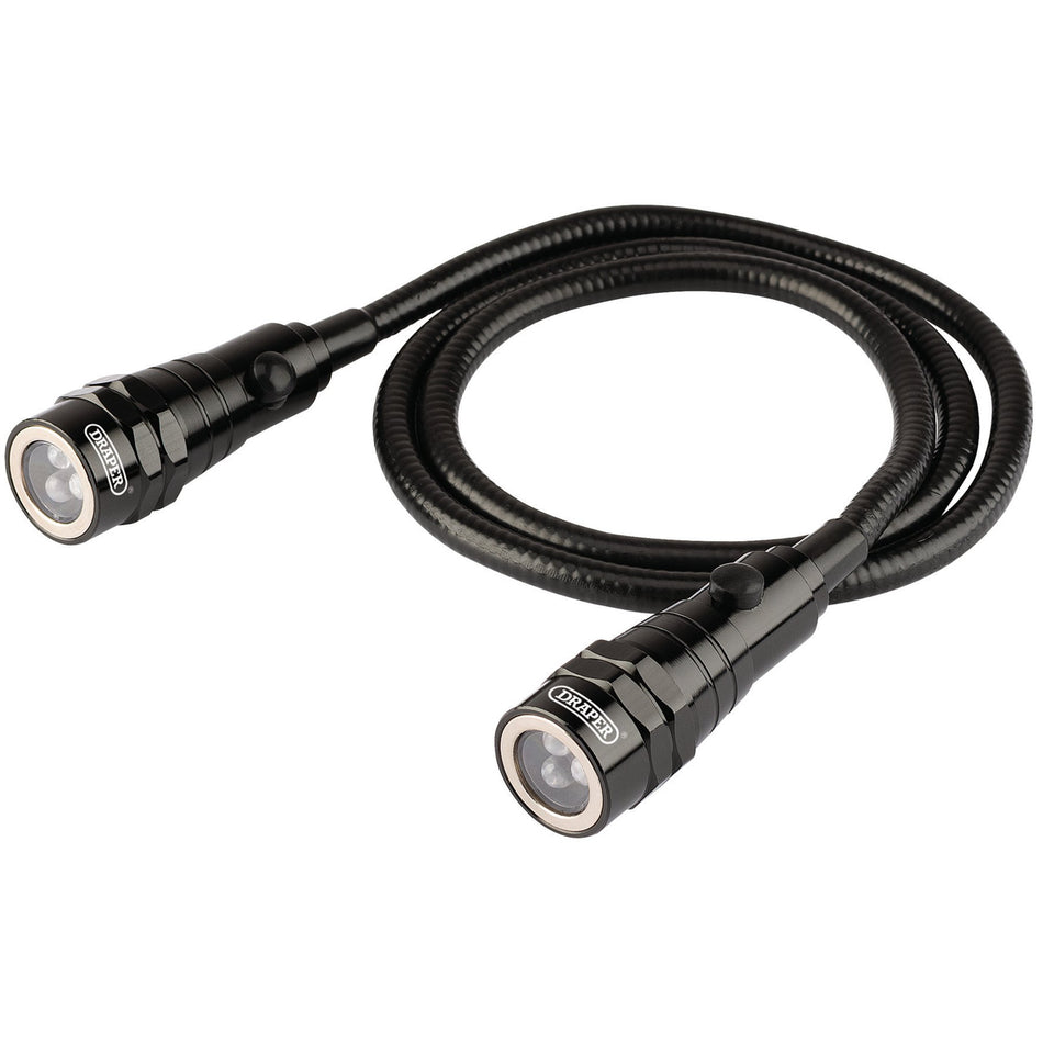 Draper Twin LED Flexible Inspection Light With Magnetic Ends, 905mm Model No. FL100