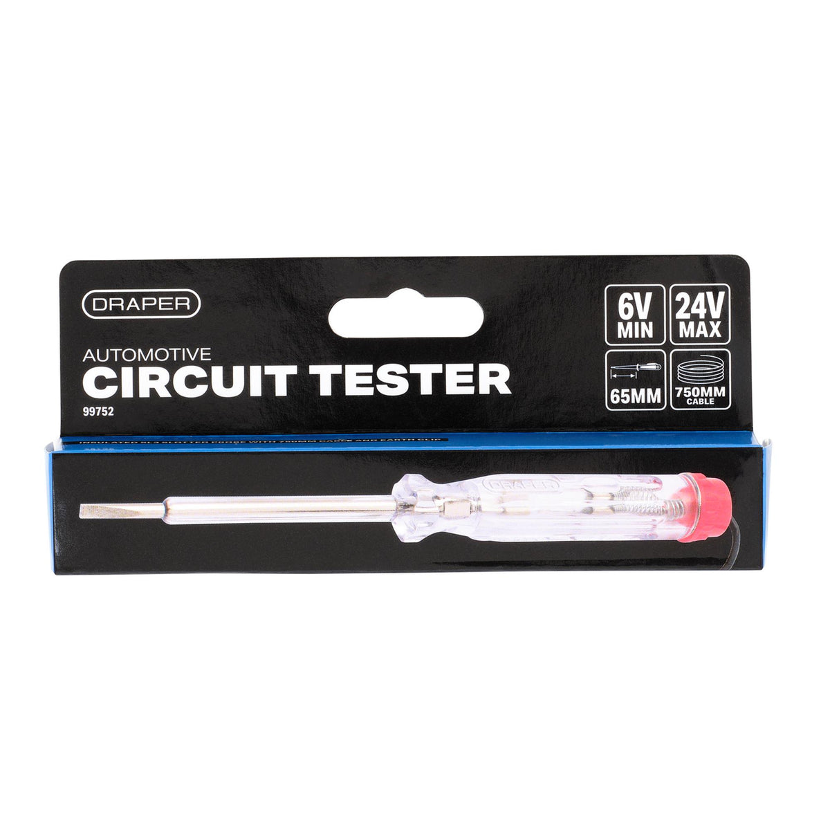 Draper 6 - 24V Automotive Circuit Tester Screwdriver Model No. 1169C