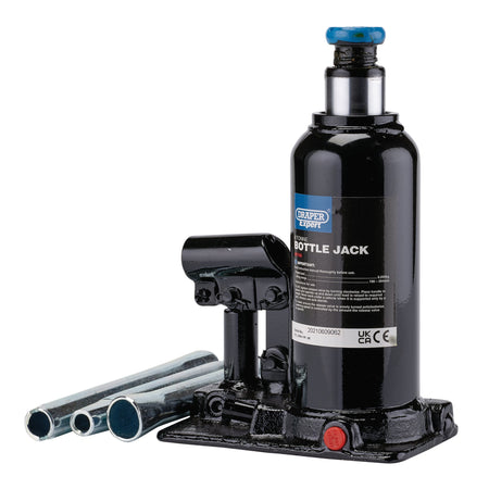 Draper Expert Hydraulic Bottle Jack, 8 Tonne: Model No. BJE8