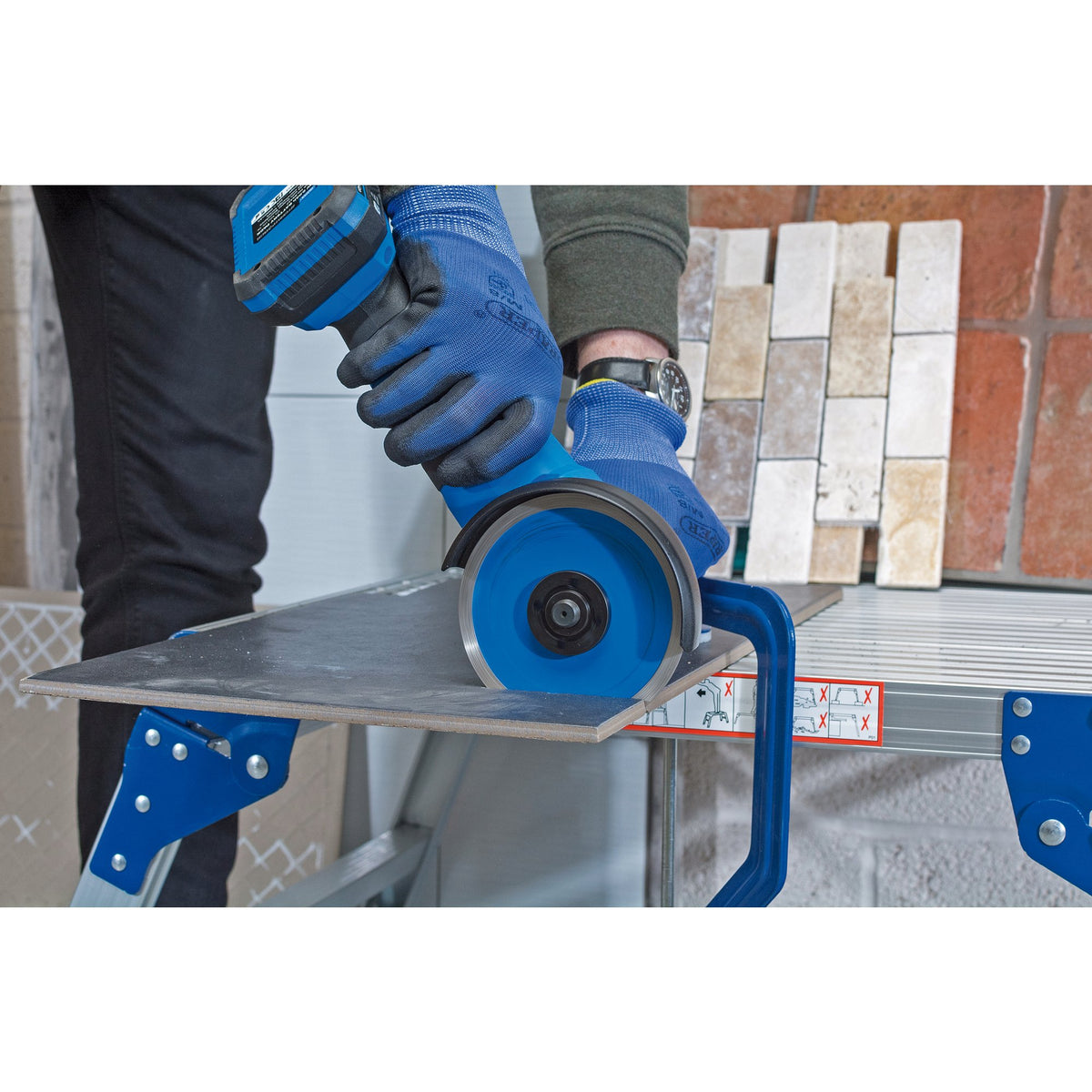 Draper Continuous Diamond Blade, 115mm Model No. DBC2
