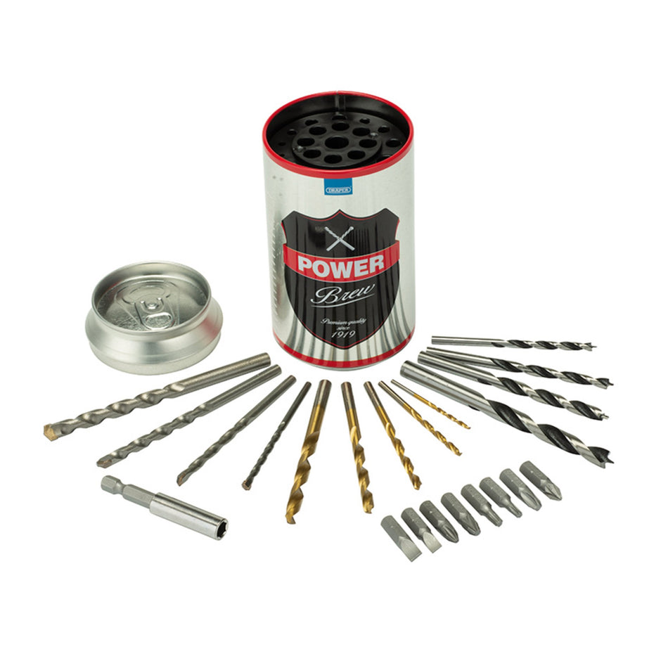 Combination Screwdriver and Drill Bit Set - Special Edition - Power Brew (22 Piece): Model No. DBS-BC
